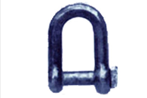 Trawling chain shackle